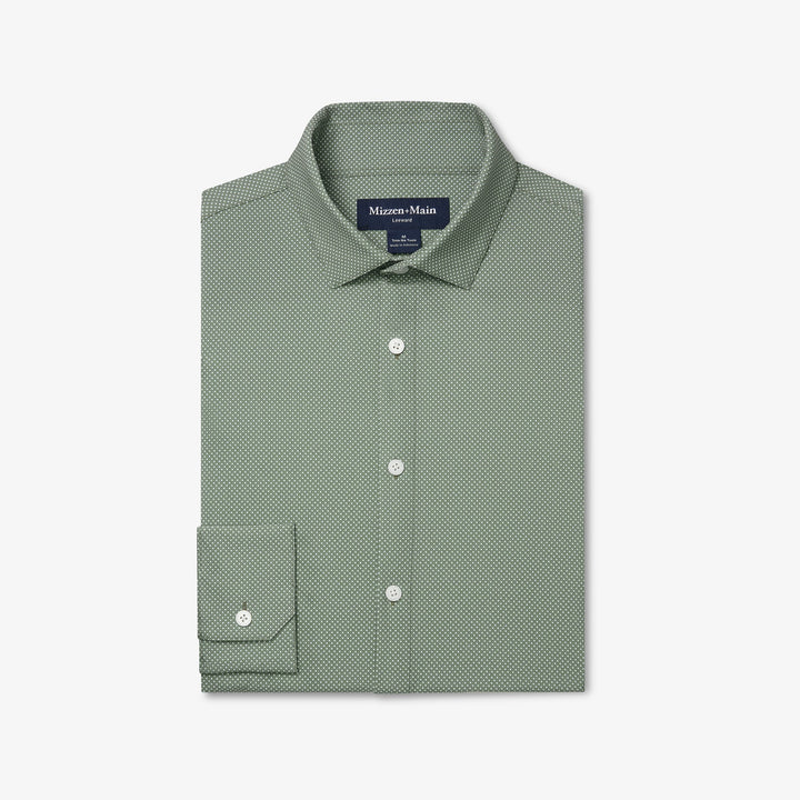 Leeward No Tuck LS Dress Shirt - Trim Fit