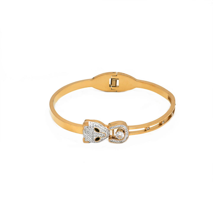 CZ Animal Bangle Bracelet