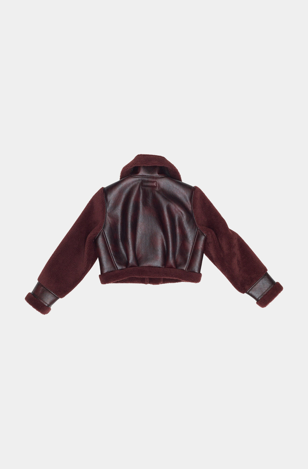 Head Start Crop Sherpa Fleece Jacket