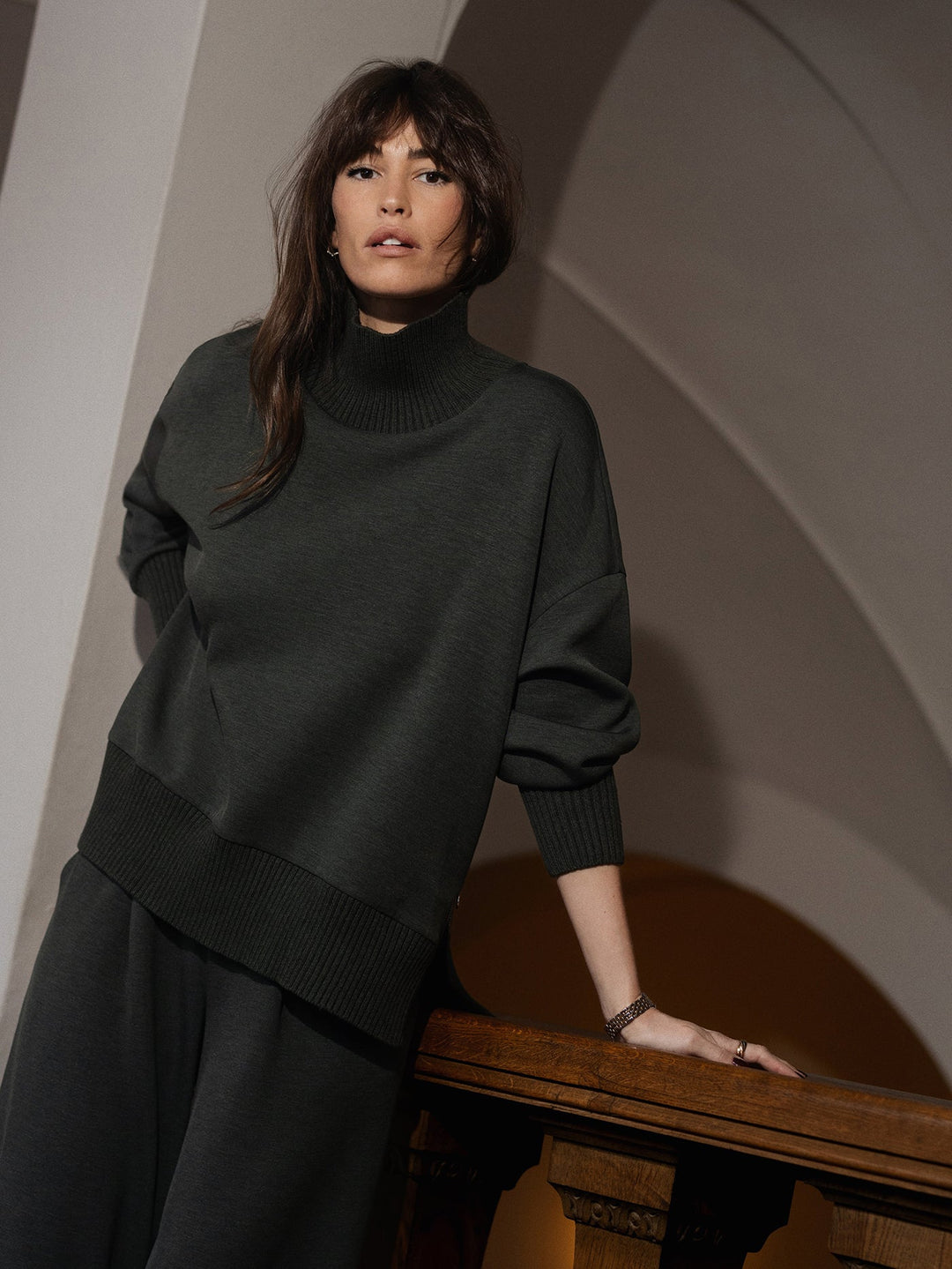 Barker High Neck Sweat