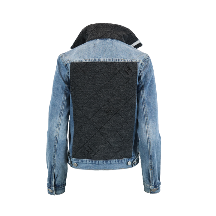 Cashmere Designer Denim Jacket