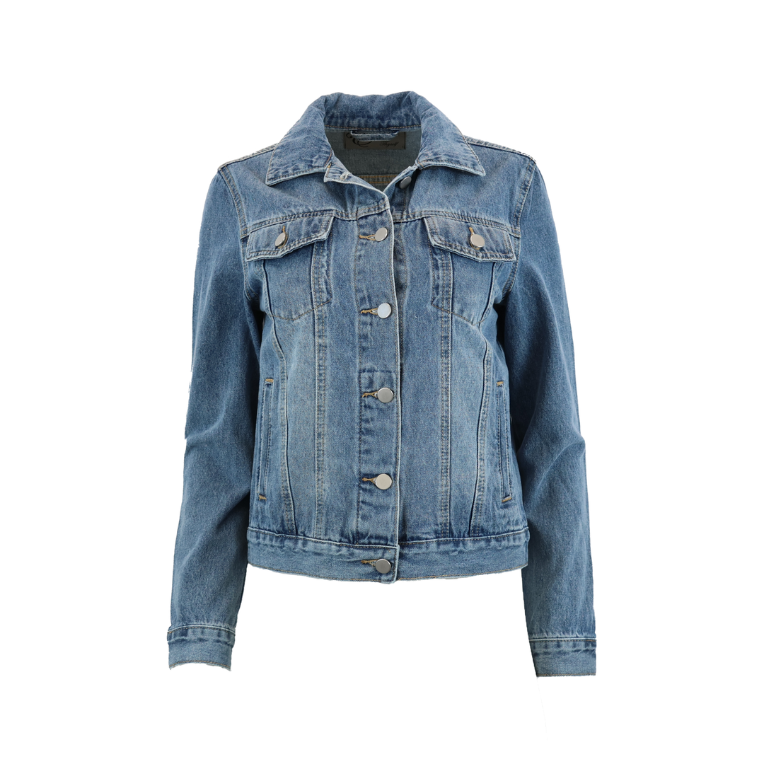 Cashmere Designer Denim Jacket