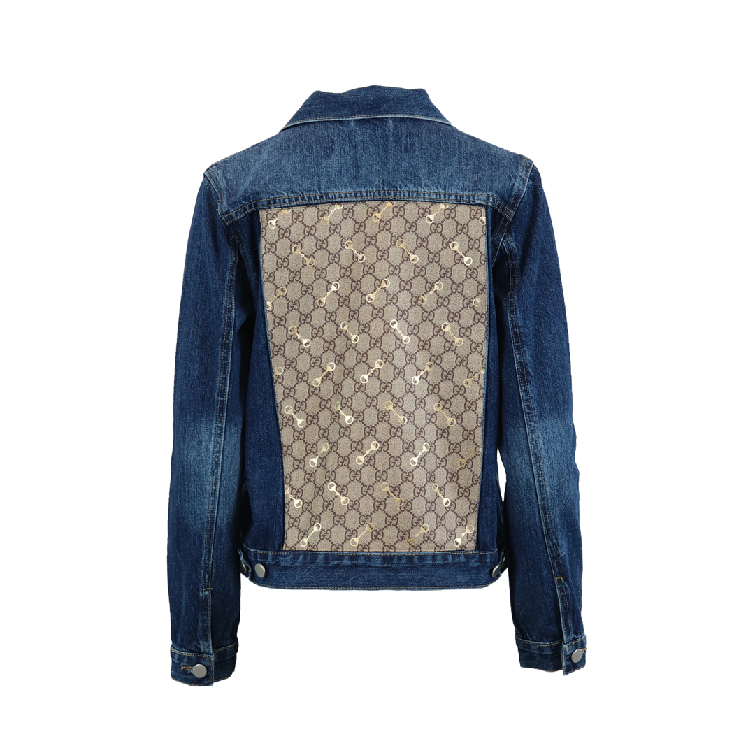 Bits on Saddle Designer Denim Jacket