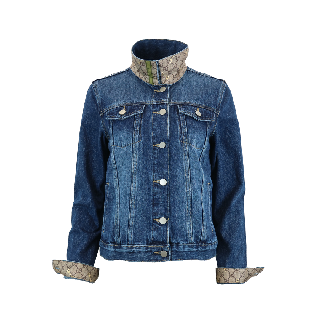 Bits on Saddle Designer Denim Jacket