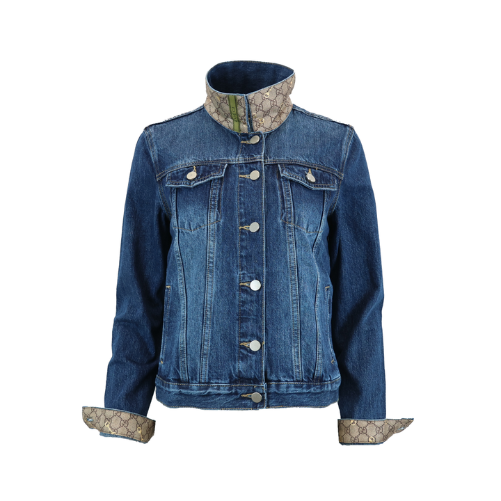 Bits on Saddle Designer Denim Jacket