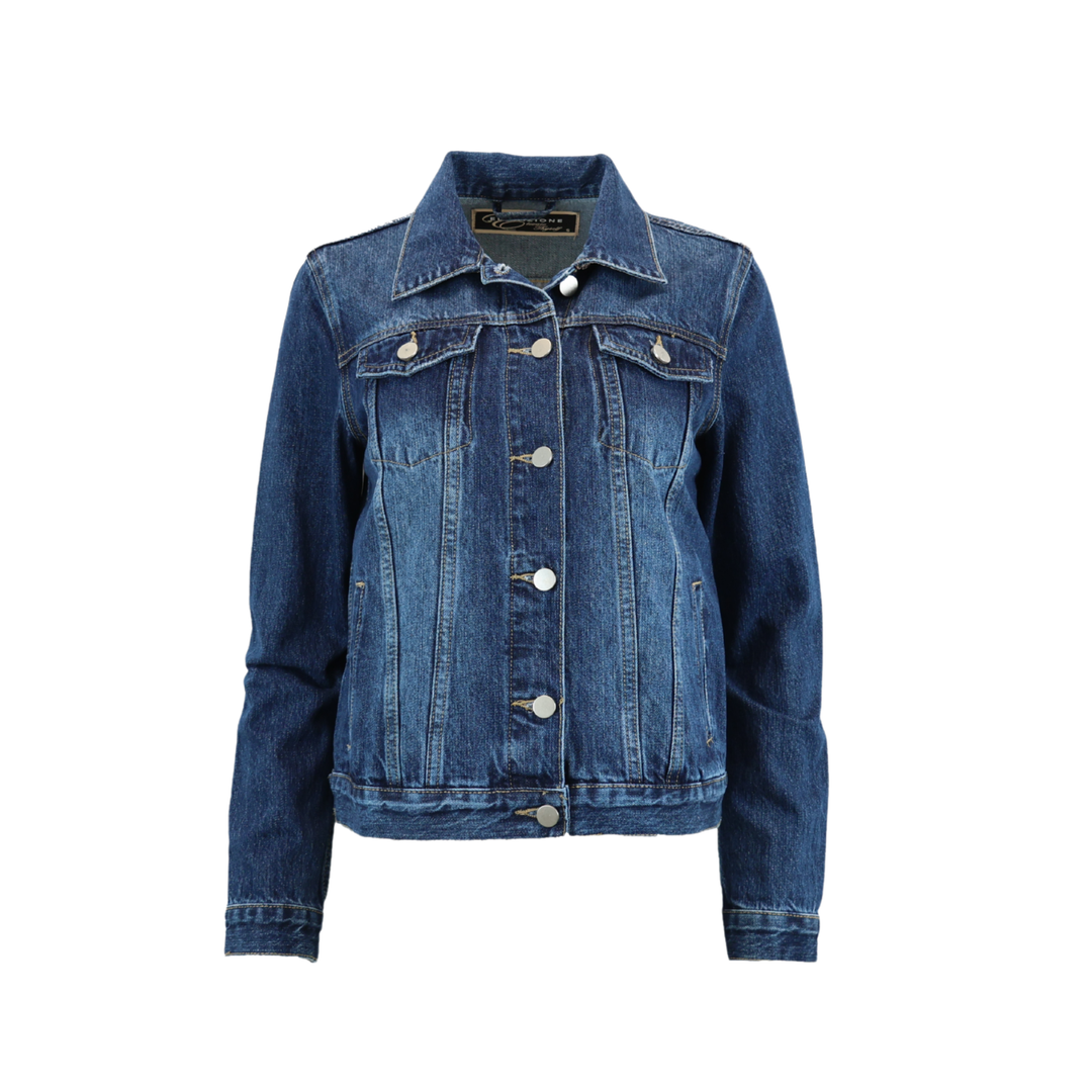 Bits on Saddle Designer Denim Jacket