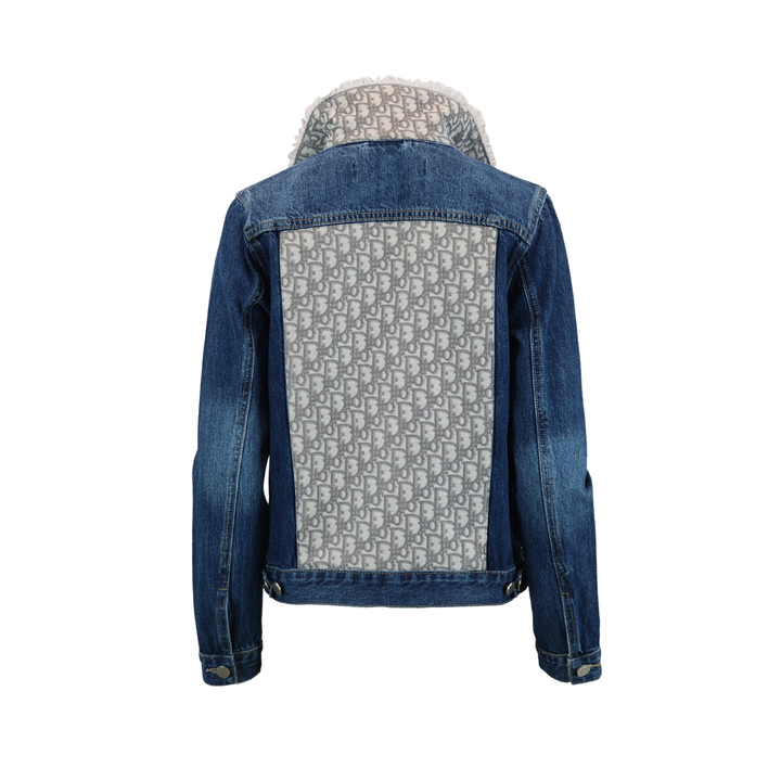 Monogram on Saddle Designer Denim Jacket