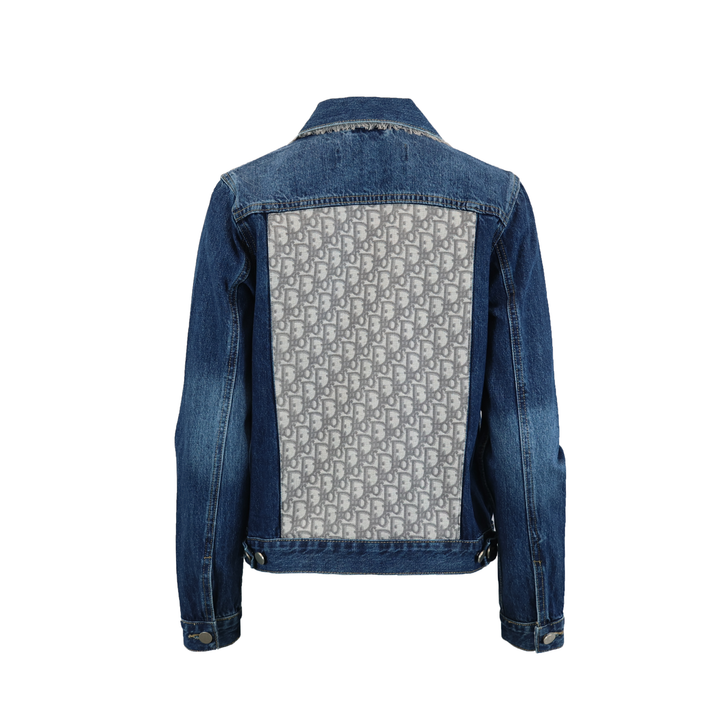Monogram on Saddle Designer Denim Jacket