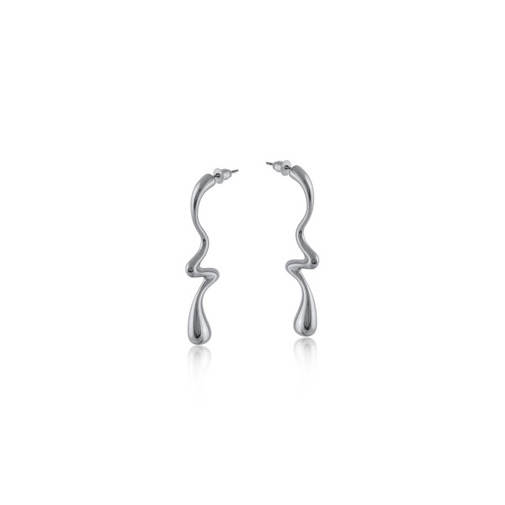 ARIAL DROP STAINLESS STEEL EARRINGS