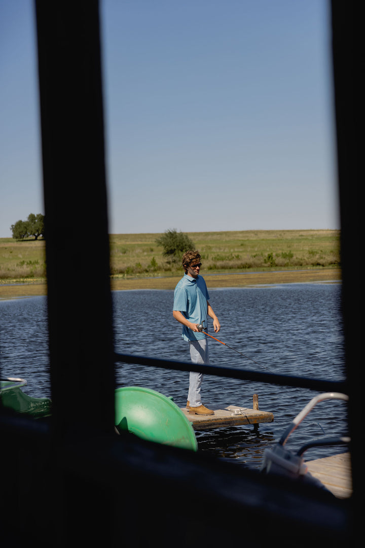 Surfside Pique Stripe Polo