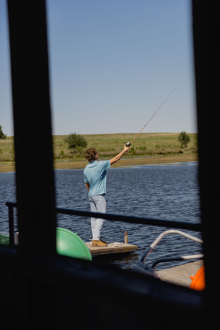 Surfside Pique Stripe Polo