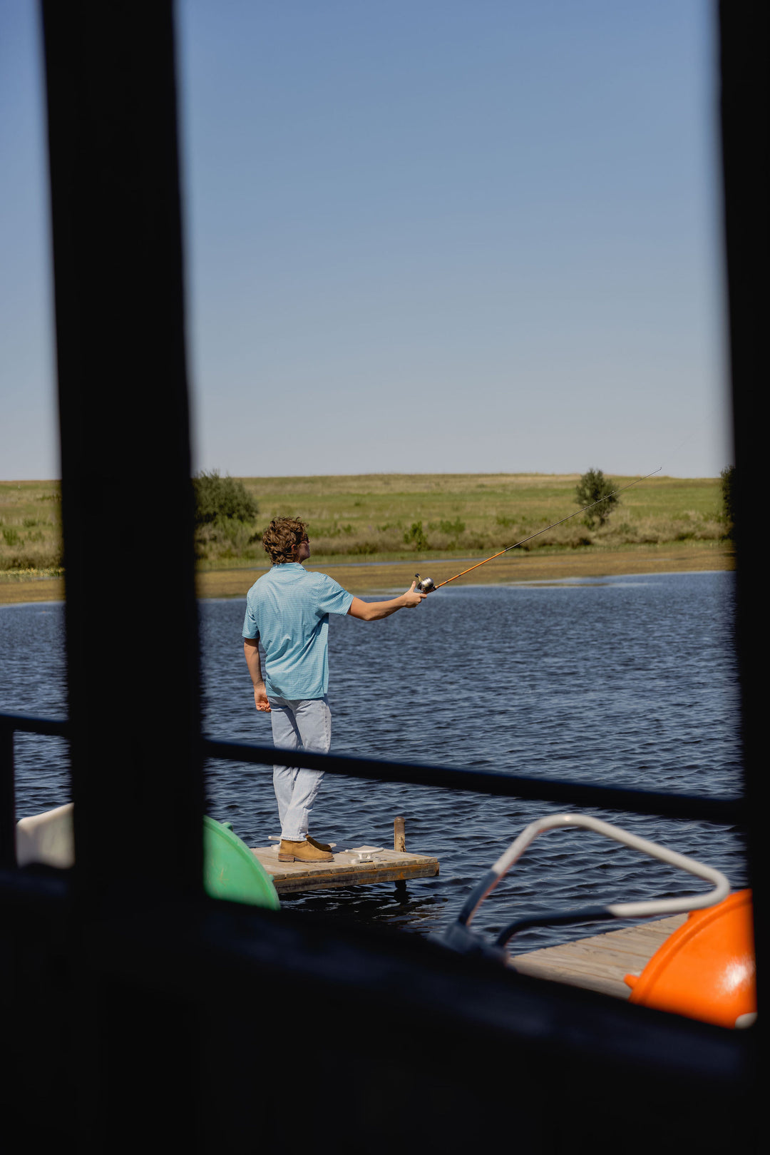 Surfside Pique Stripe Polo