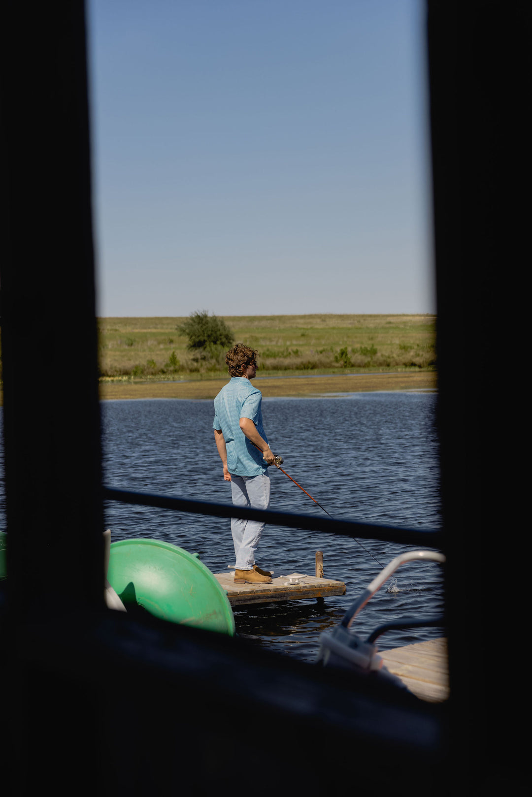 Surfside Pique Stripe Polo