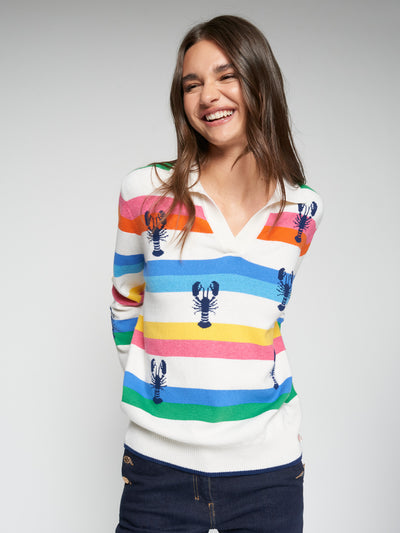 Happy Langoustine Sweater