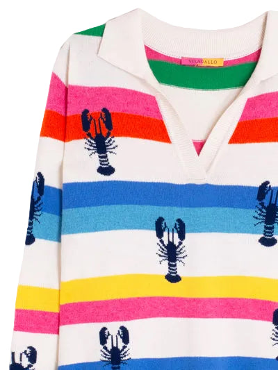 Happy Langoustine Sweater