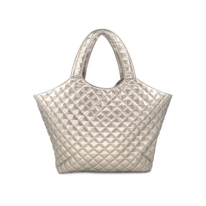 Quilted Metallic Bag