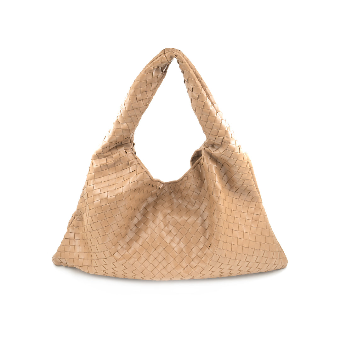 Oversize Woven Hobo Bag