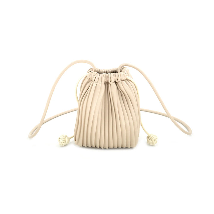 Small Pleated Crossbody Bag