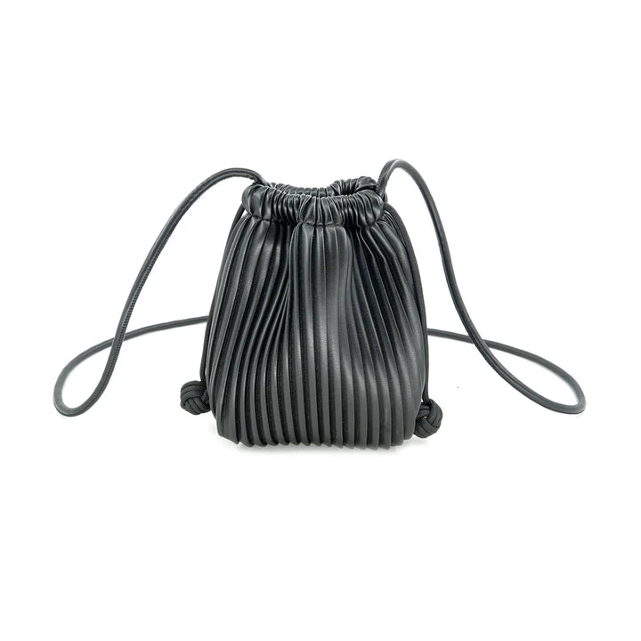 Small Pleated Crossbody Bag