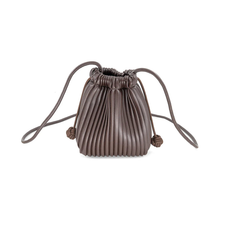 Small Pleated Crossbody Bag