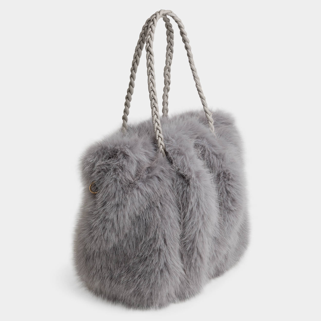 Priscilla Faux Fur Tote