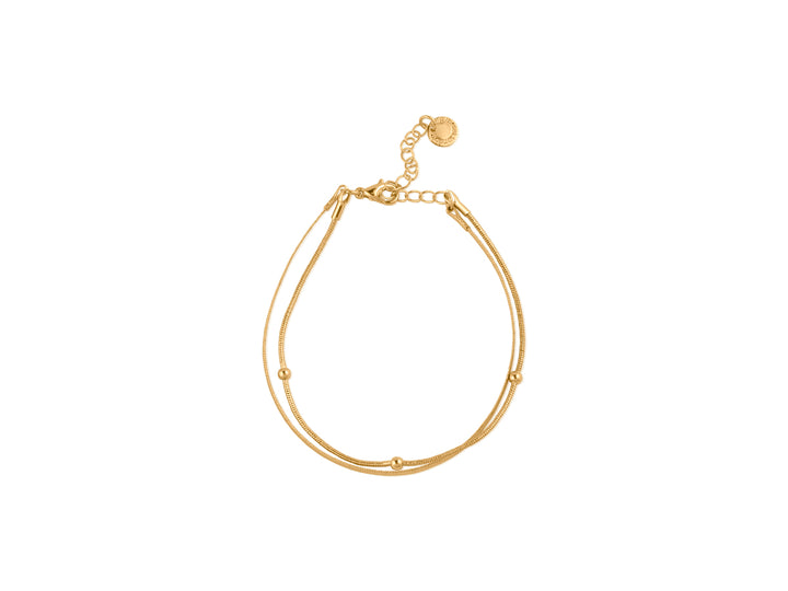 LAYLA DOTTED LAYERED BRACELET