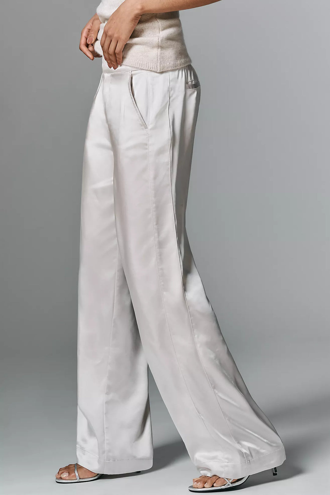 MODERN SATIN TROUSER
