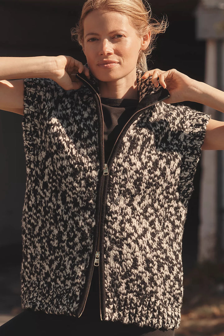 Sandy Zip Through Sweater