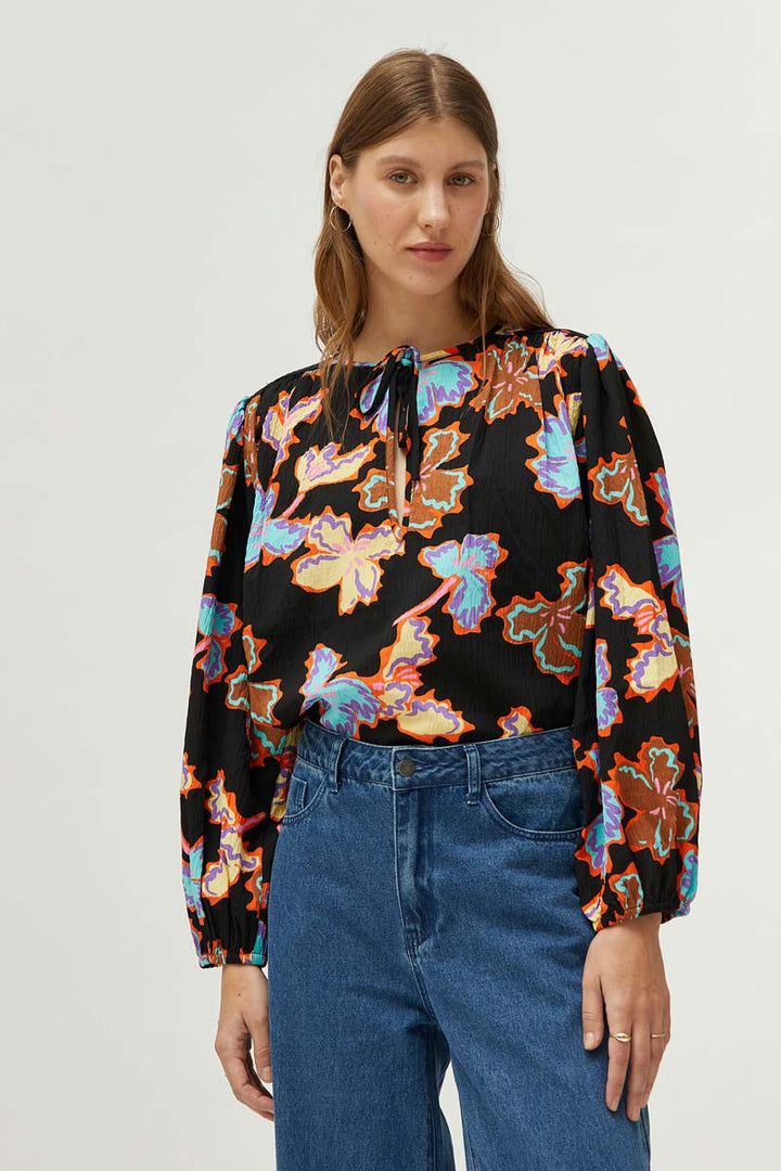 Alhelí Floral Print Top