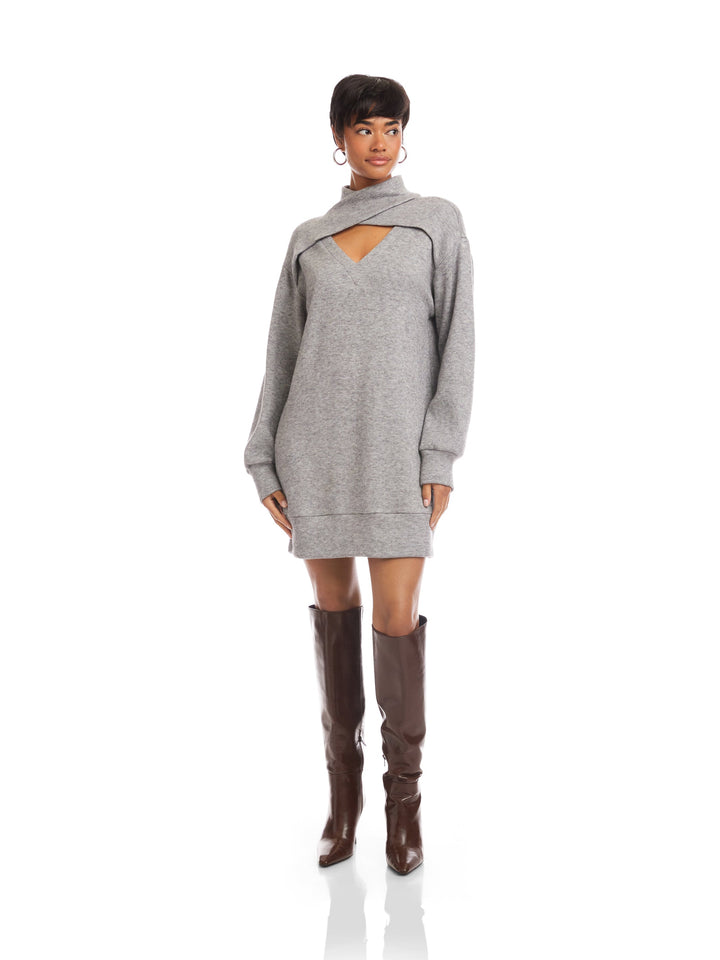 Claylee Crossover Turtleneck