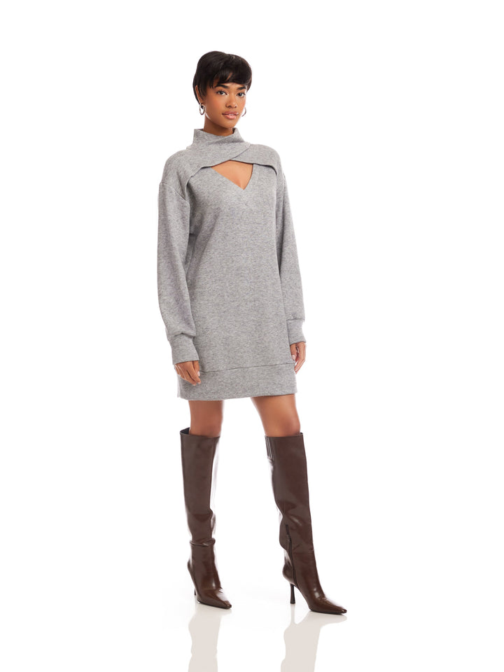 Claylee Crossover Turtleneck