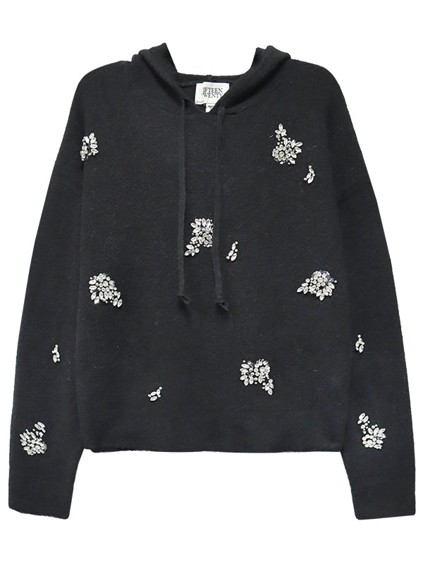 Krystal Embellished Hoodie