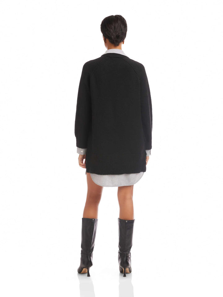 Carrie Mixed Media Dress