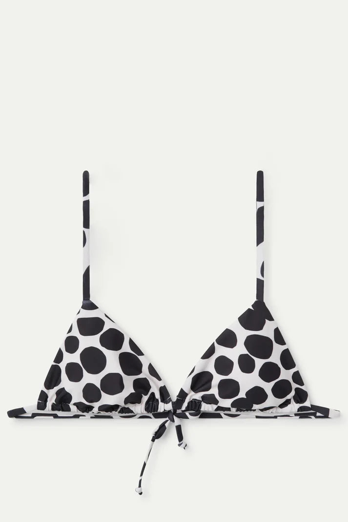 Polka Dot Bikini Top