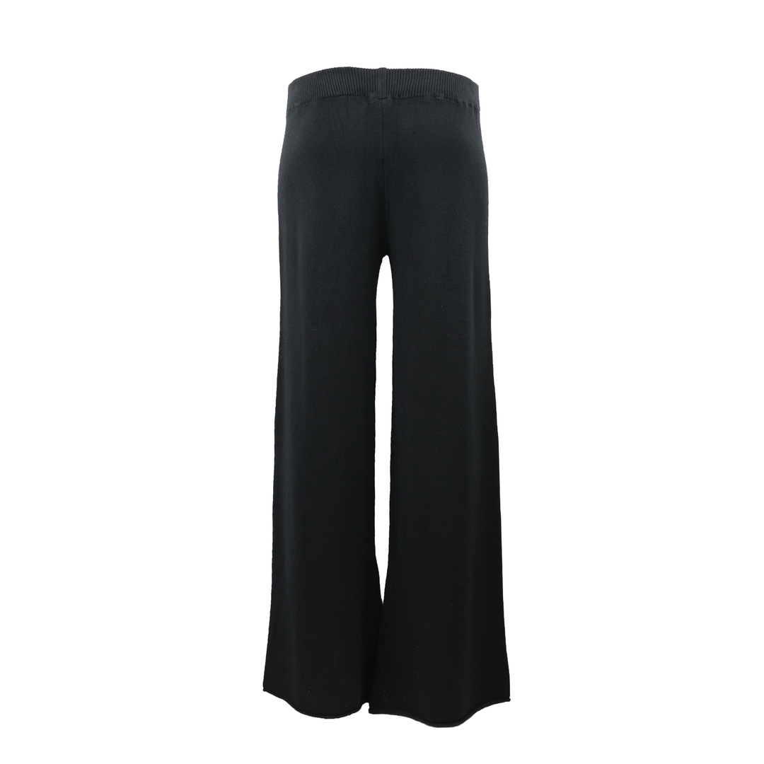 ITALIAN VISCOSE KNIT FLARED PANT