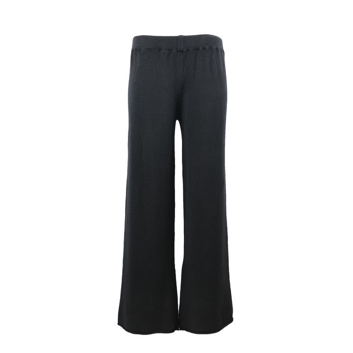 ITALIAN VISCOSE KNIT FLARED PANT