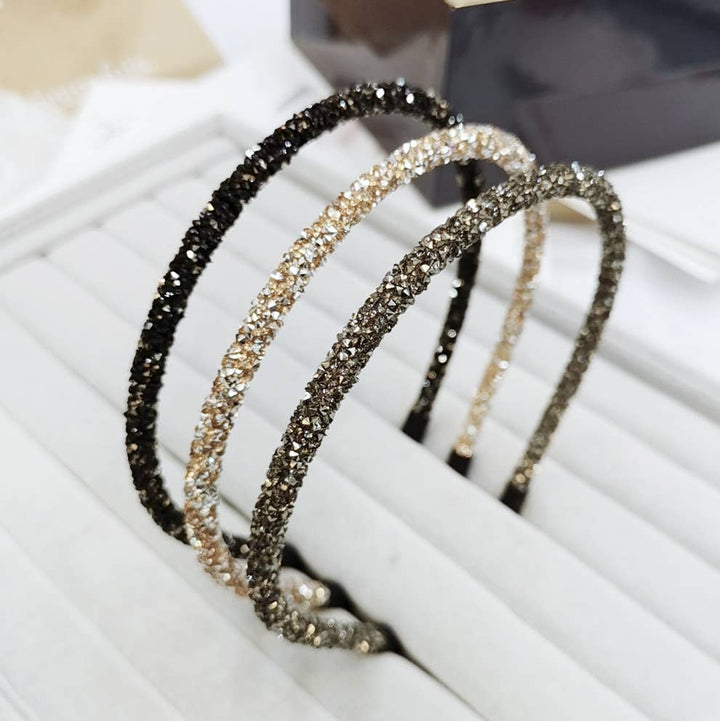 Sparkly Rhinestone Skinny Headband