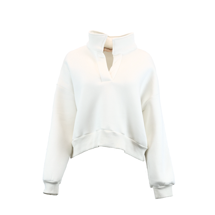 COZY FLEECE OVERSIZE PULLOVER