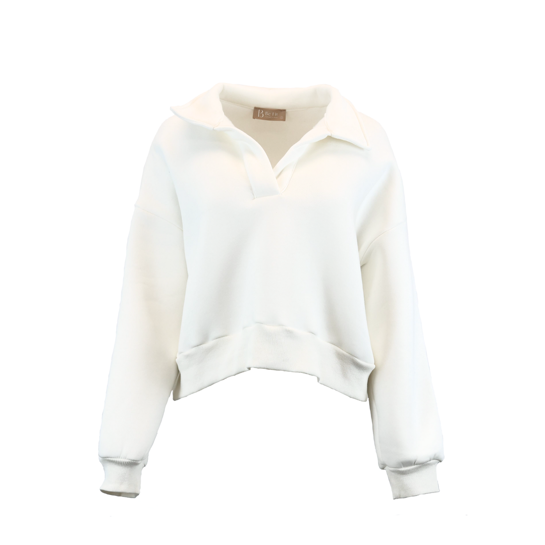 COZY FLEECE OVERSIZE PULLOVER