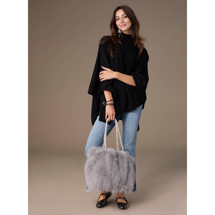 Priscilla Faux Fur Tote