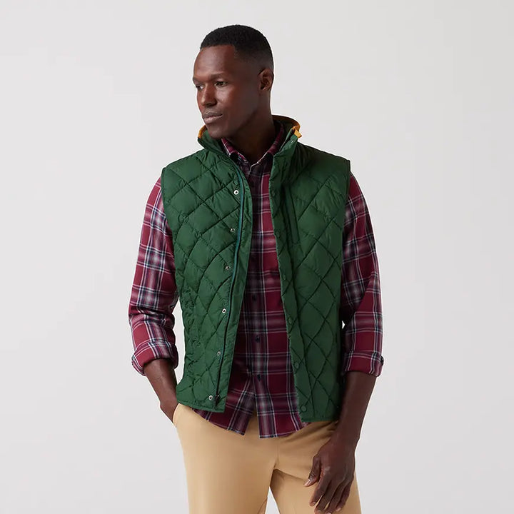 MIZZEN+MAIN Belmont Quilted Vest