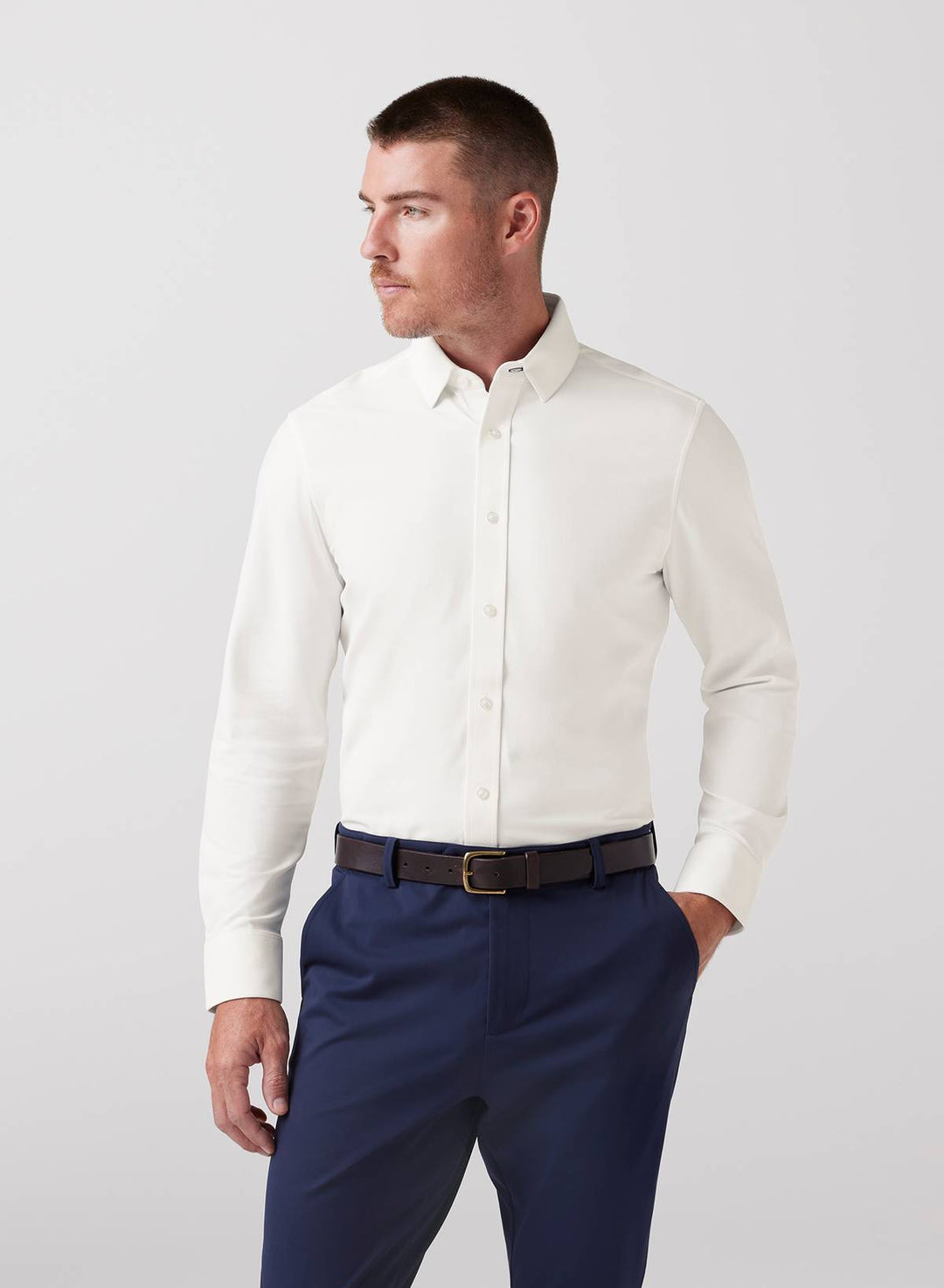 MIZZEN+MAIN Bateman Dress Shirt