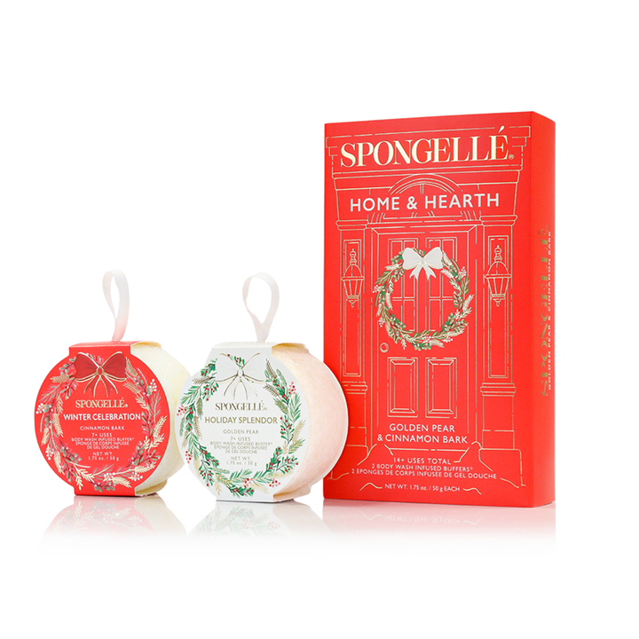 Home & Hearth Gift Set Holiday Wreath Collection