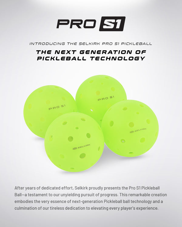 Pro S1 4-pack Pickleballs