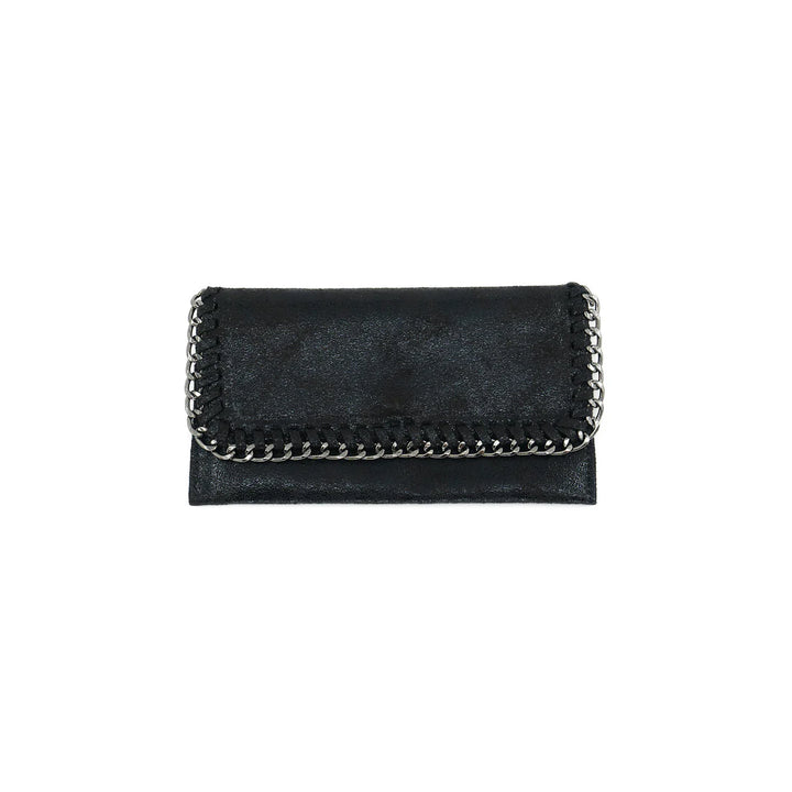 Textured Chain Wallet