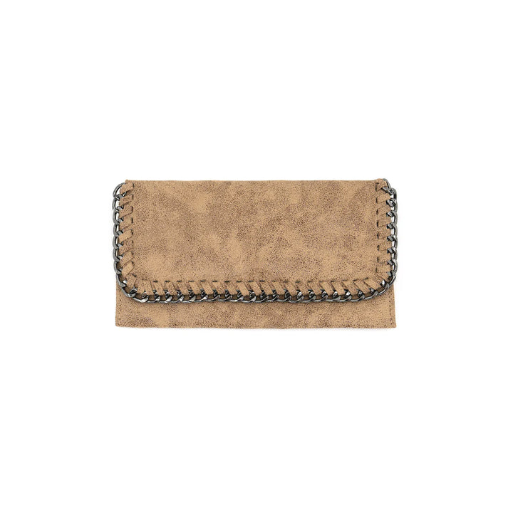 Textured Chain Wallet