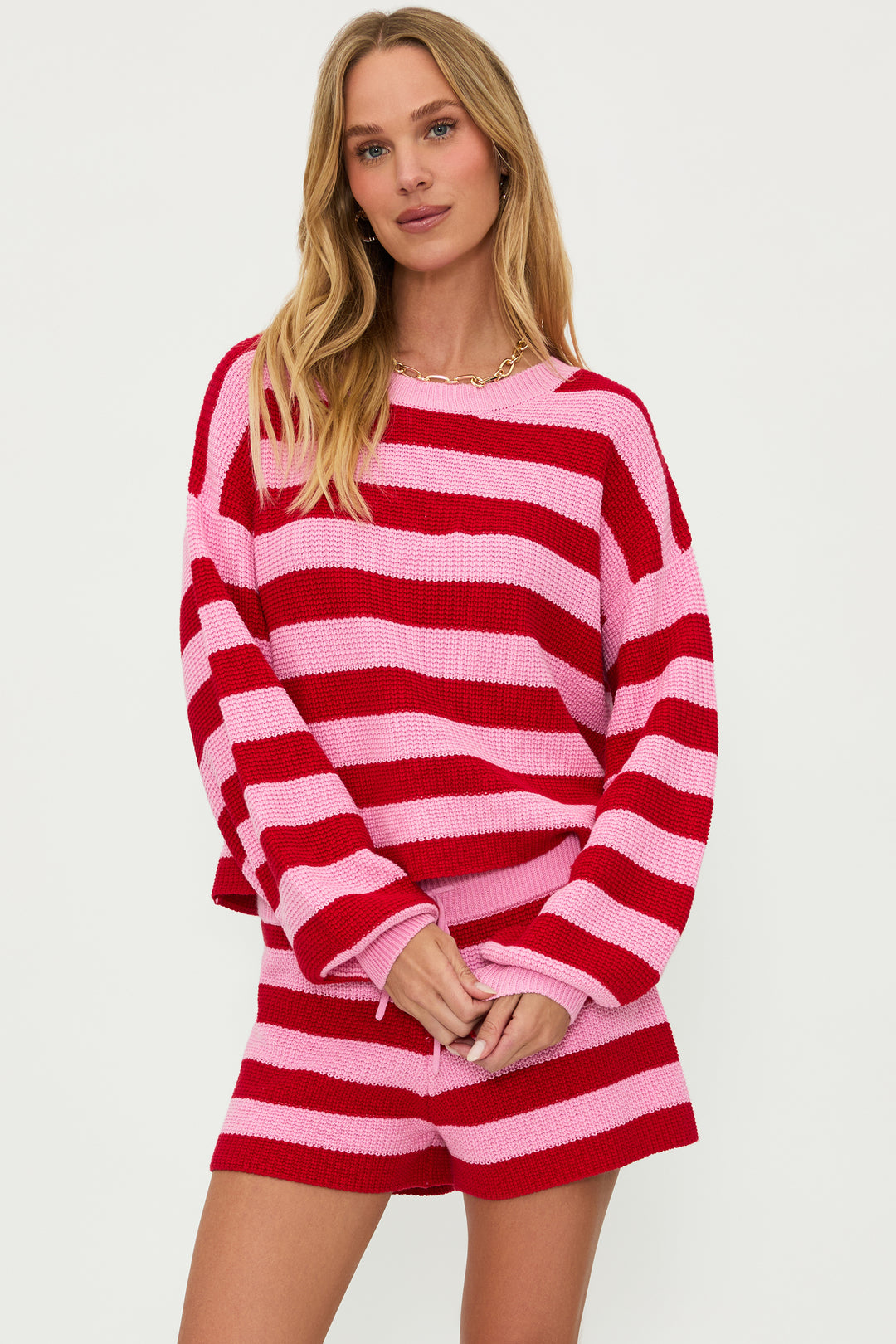 Ava Candy Cane Sweater