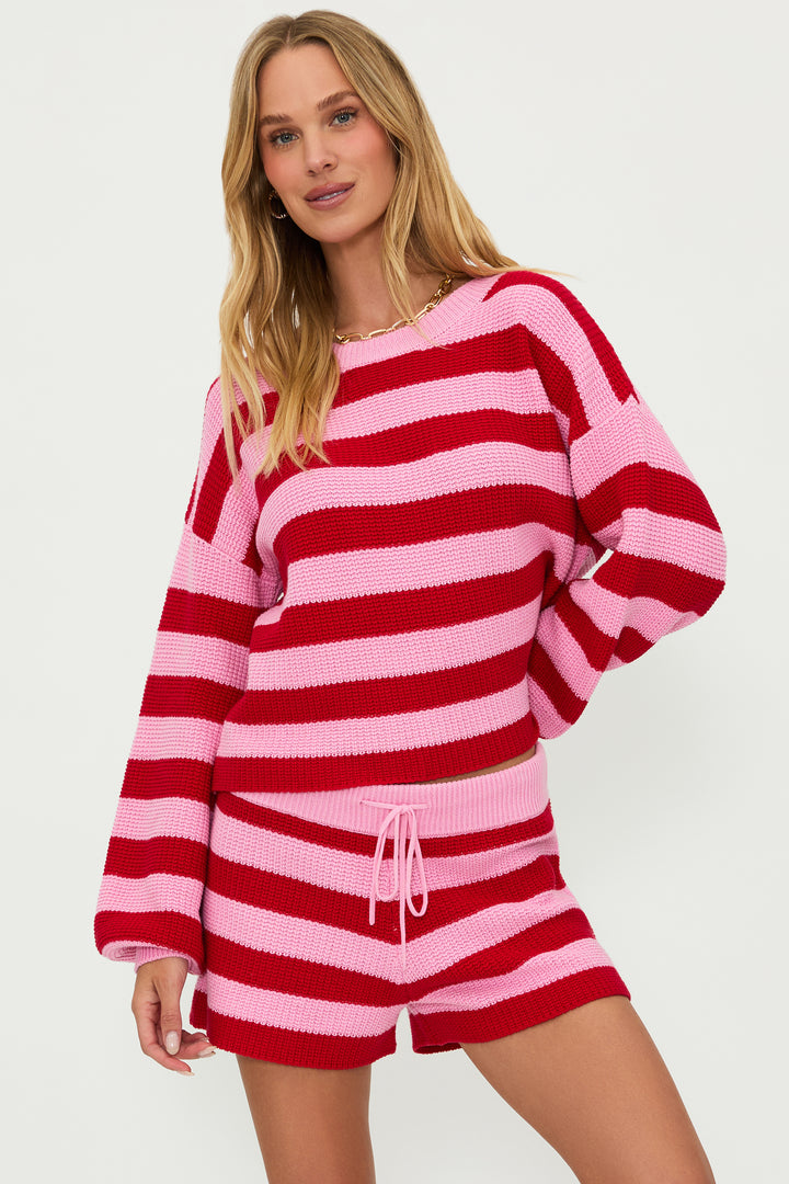 Ava Candy Cane Sweater