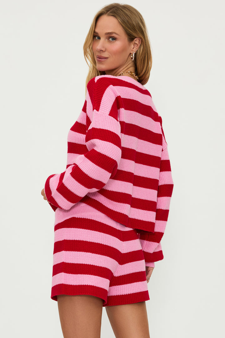 Ava Candy Cane Sweater