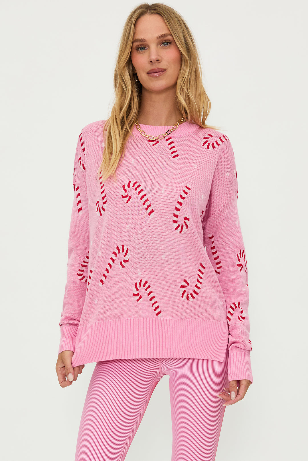 Callie Candy Cane Sweater